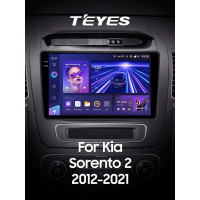 Штатная магнитола Teyes CC3 6+128 Gb Kia Sorento 2 II XM 2012 - 2021 (F1) 9" 2k
