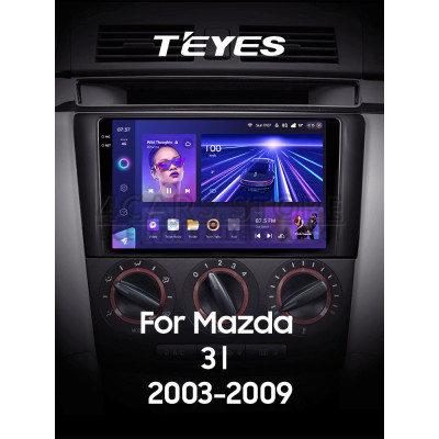 Штатная магнитола Teyes CC3 6+128 Gb Mazda 3 1 BK 2003-2009 9" 2k