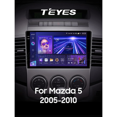 Штатна магнітола Teyes CC3 6+128 Gb Mazda 5 2 CR 2005-2010 9" 2k
