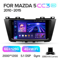 Штатна магнітола Teyes CC3 6+128 Gb Mazda 5 3 CW 2010-2015 9" 2k