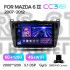 Штатная магнитола Teyes CC3 6+128 Gb Mazda 6 2 GH 2007-2012 9" 2k