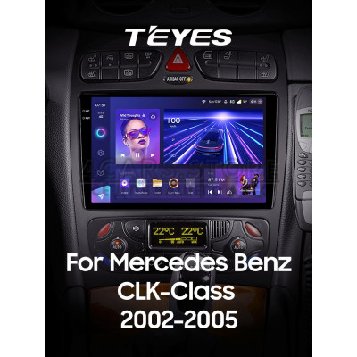 Штатная магнитола Teyes CC3 6+128 Gb Mercedes Benz C Class S203 CL203 W203 (F1) 2000-2004 9" 2k (L1)