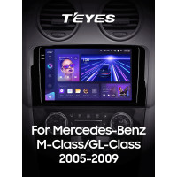 Штатная магнитола Teyes CC3 4+64 Gb Mercedes Benz ML GL ML350 GL320 X164 2005-2009 (F1) 9" 2k