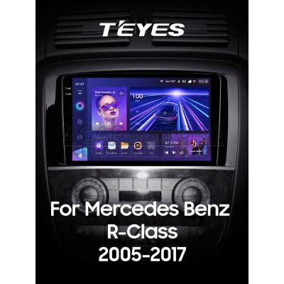 Штатная магнитола Teyes CC3 4+64 Gb Mercedes Benz R-Class W251 R280 R300 R320 2005-2017 (F1) 9" 2k