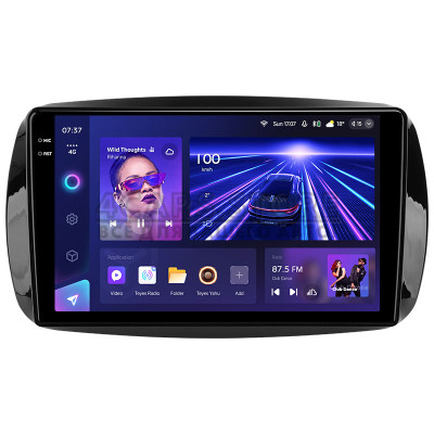 Штатная магнитола Teyes CC3 4+64 Gb Mercedes Benz Smart Fortwo 3 C453 A453 W453 2014-2020 9" 2k (L1)