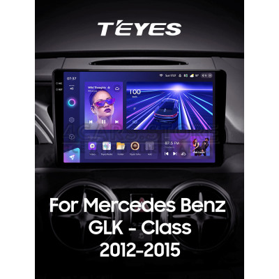 Штатная магнитола Teyes CC3 4+64 Gb Mercedes-Benz GLK-Class X204 2012 - 2015 9" 2k (L3)