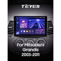 Штатная магнитола Teyes CC3 4+64 Gb Mitsubishi Grandis 1 2003-2011 (F2) 9" 2k