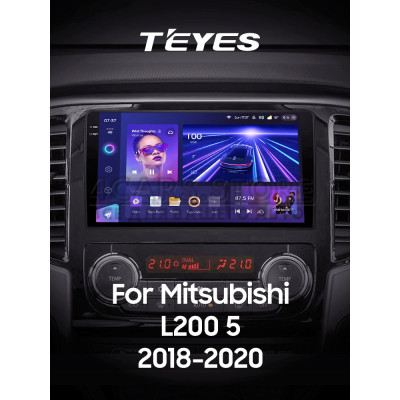 Штатная магнитола Teyes CC3 4+64 Gb Mitsubishi L200 5 2018-2020 (F1) 9" 2k