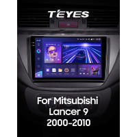 Штатная магнитола Teyes CC3 4+64 Gb Mitsubishi Lancer 9 CS 2000-2010 9" 2k
