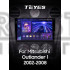 Штатная магнитола Teyes CC3 4+64 Gb Mitsubishi Outlander 1 2002-2008 (F1) 9" 2k