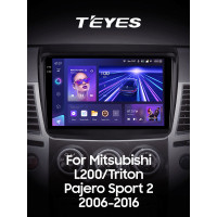 Штатная магнитола Teyes CC3 4+64 Gb Mitsubishi Pajero Sport 2 L200 Triton 2008-2016 9" 2k