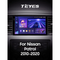 Штатна магнітола Teyes CC3 4+64 Gb Nissan Patrol 6 VI Y62 2010-2020 (F1) 9" 2k (L1)