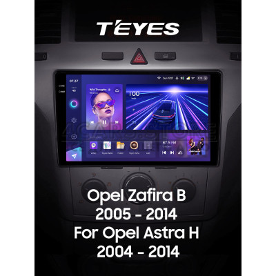 Штатная магнитола Teyes CC3 4+64 Gb Opel Zafira B 2005-2014 For Opel Astra H (F2) 2004-2014 9" 2k