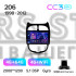 Штатна магнітола Teyes CC3 4+64 Gb Peugeot 206 1998-2012 9" 2k (L1)