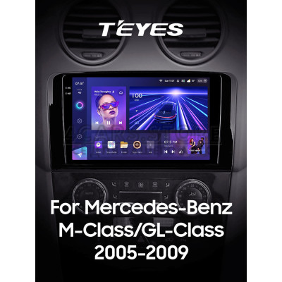 Штатная магнитола Teyes CC3 6+128 Gb Mercedes Benz ML GL ML350 GL320 X164 2005-2009 (F1) 9" 2k