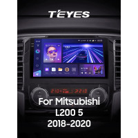 Штатная магнитола Teyes CC3 6+128 Gb Mitsubishi L200 5 2018-2020 (F1) 9" 2k