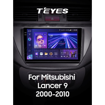 Штатна магнітола Teyes CC3 6+128 Gb Mitsubishi Lancer 9 CS 2000-2010 9" 2k