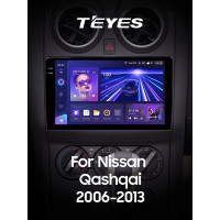 Штатна магнітола Teyes CC3 6+128 Gb Nissan Qashqai 1 J10 2006-2013 (F1) 9" 2k