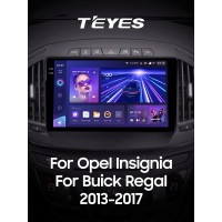Штатная магнитола Teyes CC3 6+128 Gb Opel Insignia 1 Buick Regal 2013-2017 (A) 9" 2k