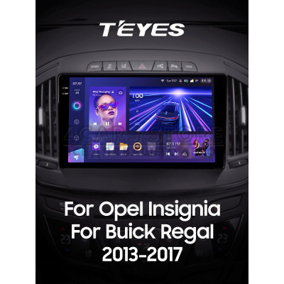 Штатная магнитола Teyes CC3 6+128 Gb Opel Insignia 1 Buick Regal 2013-2017 (A) 9" 2k