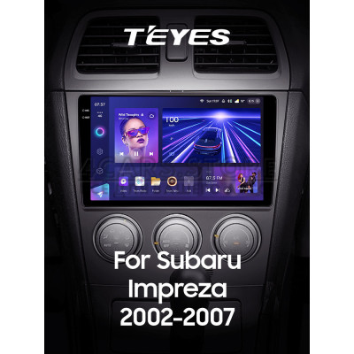 Штатна магнітола Teyes CC3 4+64 Gb Subaru Impreza GD GG 2002-2007 9" 2k