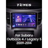 Штатная магнитола Teyes CC3 4+64 Gb Subaru Outback 4 Legacy 5 2009-2014 9" 2k