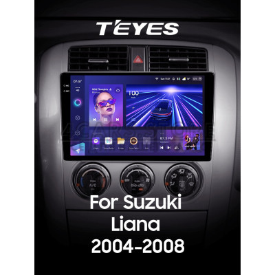 Штатная магнитола Teyes CC3 4+64 Gb Suzuki Liana 1 2004-2008 9" 2k