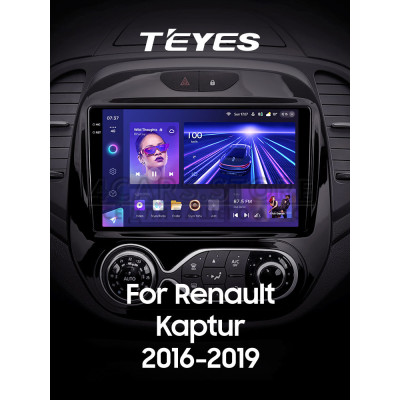Штатная магнитола Teyes CC3 6+128 Gb Renault Kaptur 2016-2019 (F2) 9" 2k