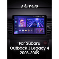 Штатна магнітола Teyes CC3 6+128 Gb Subaru Outback 3 Legacy 4 2003-2009 9" 2k