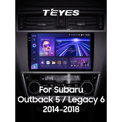Штатна магнітола Teyes CC3 6+128 Gb Subaru Outback 5 2014-2018 Legacy 6 2014-2017 9" 2k (L1)