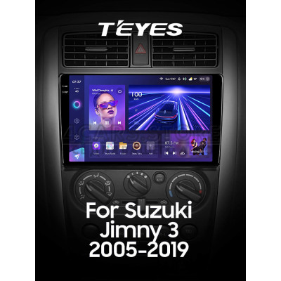 Штатна магнітола Teyes CC3 6+128 Gb Suzuki Jimny 3 2005-2019 9" 2k