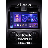 Штатная магнитола Teyes CC3 4+64 Gb Toyota Corolla 10 E140 E150 2006-2013 (A) 9" 2k