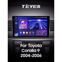 Штатна магнітола Teyes CC3 4+64 Gb Toyota Corolla 9 E120 2004-2006 9" 2k