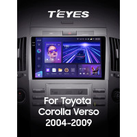 Штатна магнітола Teyes CC3 4+64 Gb Toyota Corolla Verso AR10 2004 - 2009 (F2) 9" 2k