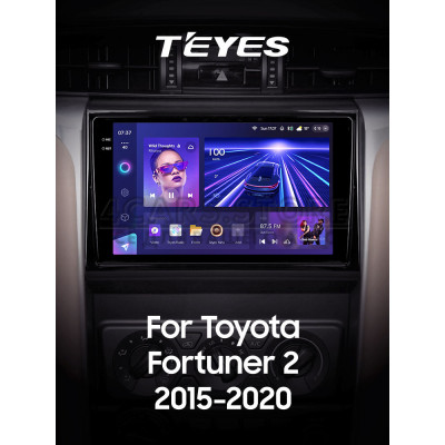 Штатна магнітола Teyes CC3 4+64 Gb Toyota Fortuner 2 2015-2018 9" 2k