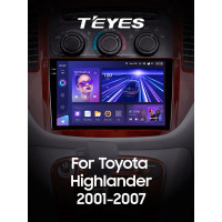 Штатна магнітола Teyes CC3 4+64 Gb Toyota Highlander 1 XU20 2001-2007 9" 2k (L1)