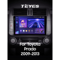 Штатная магнитола Teyes CC3 4+64 Gb Toyota Land Cruiser Prado 150 2009-2013 (A) 9" 2k