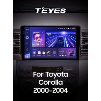 Штатная магнитола Teyes CC3 6+128 Gb Toyota Corolla E130 E120 2000-2004 9" 2k