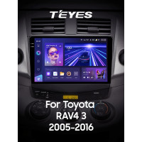 Штатная магнитола Teyes CC3 4+64 Gb Toyota RAV4 3 XA30 (F1) 2005-2016 9" 2k