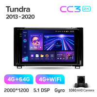 Штатная магнитола Teyes CC3 4+64 Gb Toyota Tundra XK50 2013-2020 9" 2k