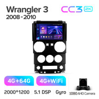 Штатная магнитола Teyes CC3 4+64 Gb Jeep Wrangler 3 JK (F1) 2008-2010 9" 2k (L1)