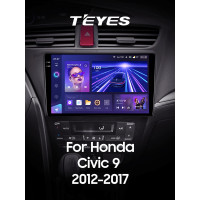 Штатная магнитола Teyes CC3 4+64 Gb Honda Civic 9 FK FB 2012-2017 9" 2k