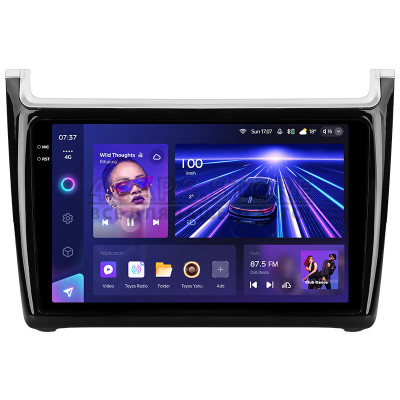 Штатна магнітола Teyes CC3 6+128 Gb Volkswagen POLO 5 (F1) 2008-2020 9" 2k