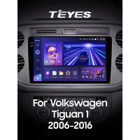 Штатна магнітола Teyes CC3 6+128 Gb Volkswagen Tiguan 1 NF 2006-2017 (F1) (24mm) 9" 2k