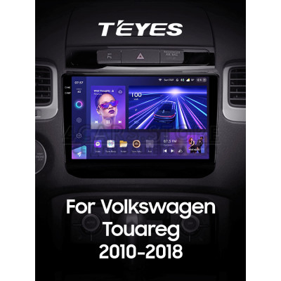 Штатна магнітола Teyes CC3 6+128 Gb Volkswagen Touareg FL NF 2010-2018 (A) 9" 2k (L1)