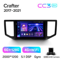 Штатна магнітола Teyes CC3 6+128 Gb Volkswagen Crafter 2017-2021 10" 2k (L1)