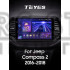 Штатна магнітола Teyes CC3 4+64 Gb Jeep Compass 2 MP 2016-2018 10" 2k