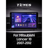 Штатная магнитола Teyes CC3 4+64 Gb Mitsubishi Lancer 10 CY 2007-2012 (A) 10" 2k