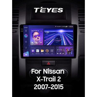 Штатная магнитола Teyes CC3 4+64 Gb Nissan X-Trail 2 T31 2007-2015 10" 2k