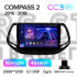 Штатна магнітола Teyes CC3 6+128 Gb Jeep Compass 2 MP 2016-2018 10" 2k